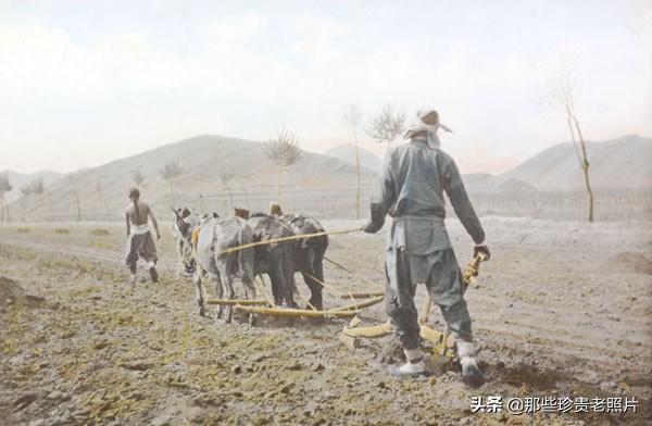 历史的记忆！清末北京周边农村风貌的上色老照片