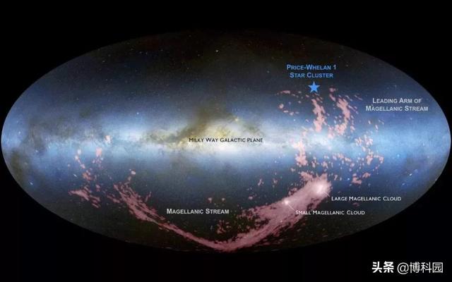 南半球看到一颗明亮的恒星，揭示了银河系116亿年前发生的碰撞