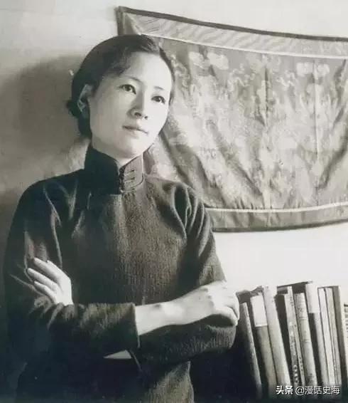 历史老照片：林微因真正的民国女神，集美丽和才华于一身