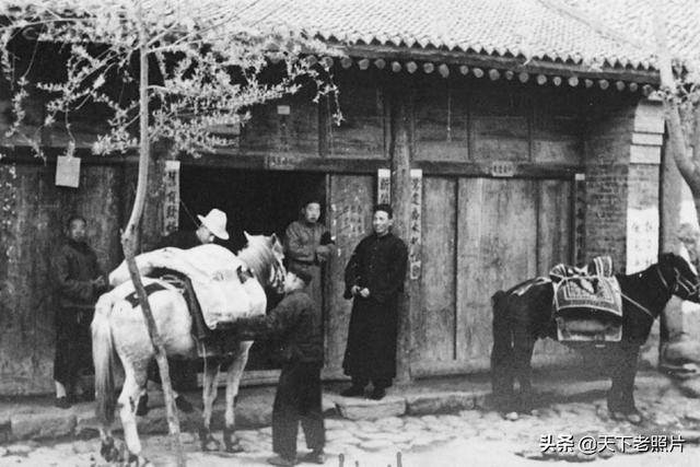 1936年的甘肃平凉老照片 昔日西出长安第一城真实风貌