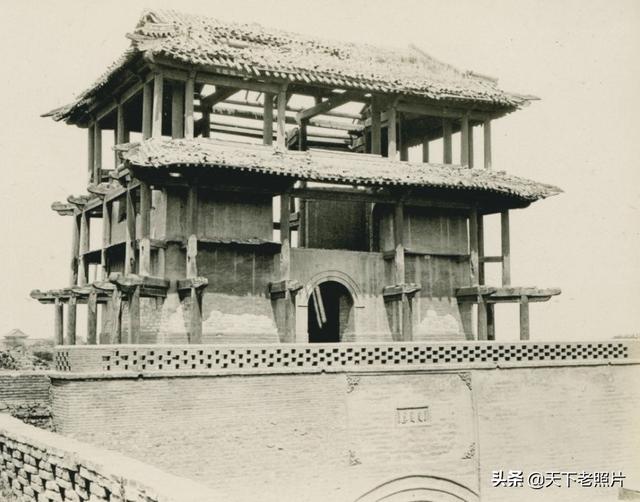 1909年的奉天老照片 昔日的沈阳东城门北陵火车站及街景
