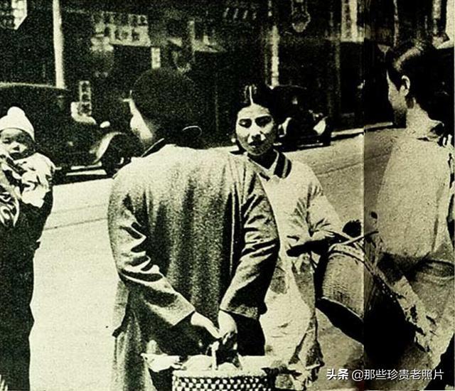 历史的记忆！1938年4月上海吴淞路的一天，当时被日本占领