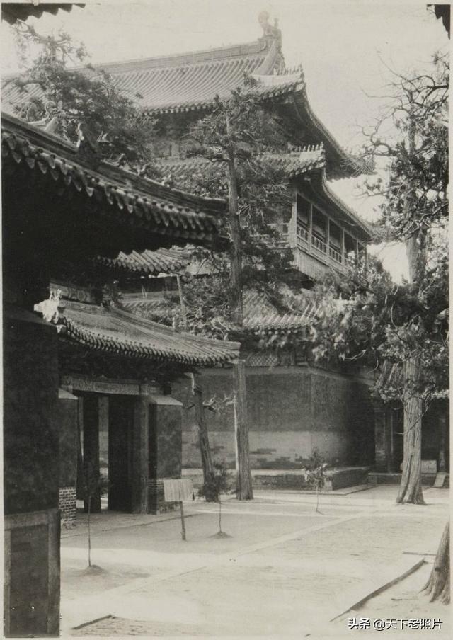 1925年的山东曲阜孔庙老照片 破坏之前最完整的影像