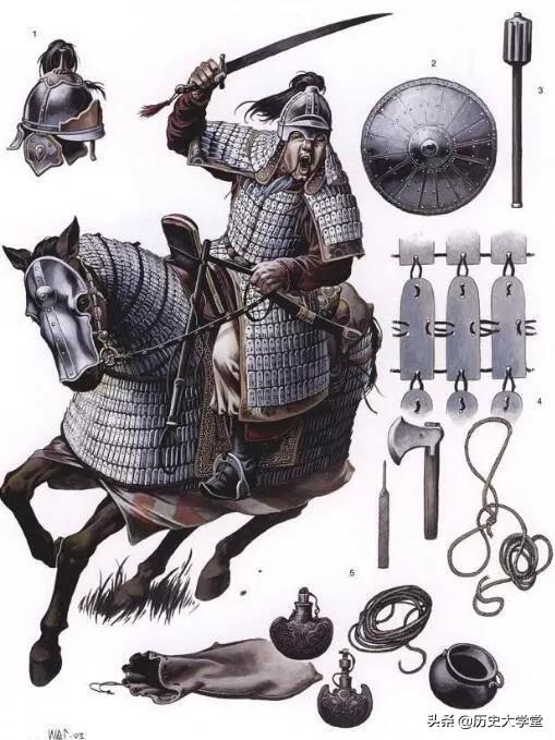 一寸长、一寸强，但为何所向无敌的蒙古骑兵，却以短兵器为主