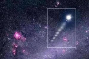 引力导致“S5-HVS1”恒星以每秒16093公里的速度离开银河系