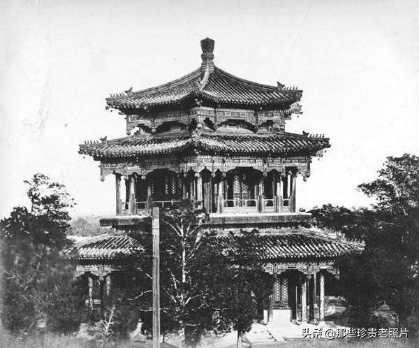 1860年的北京，这是我们所能见到的最早的关于北京的老照片