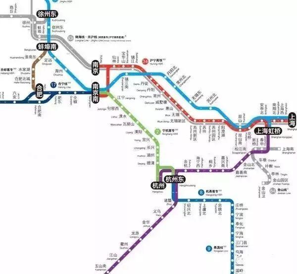 终于有神人把全国高铁图画得像坐地铁一样方便，建议先收藏