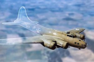战争中已知许多奇怪和神秘的事情之一飞行堡垒B-17轰炸机无人着陆