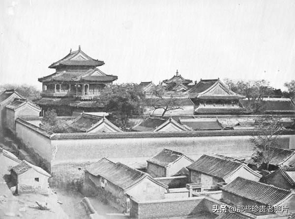 1860年的北京，这是我们所能见到的最早的关于北京的老照片