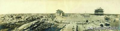 1915年北京正阳门大改造的老照片，原来一百多年前的北京就堵