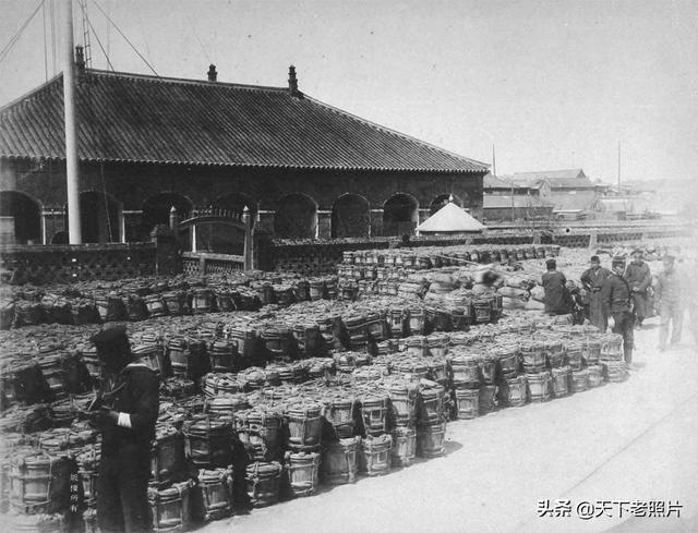 1895年5月割让给日本的旅顺口老照片 120年前旅顺风貌大观