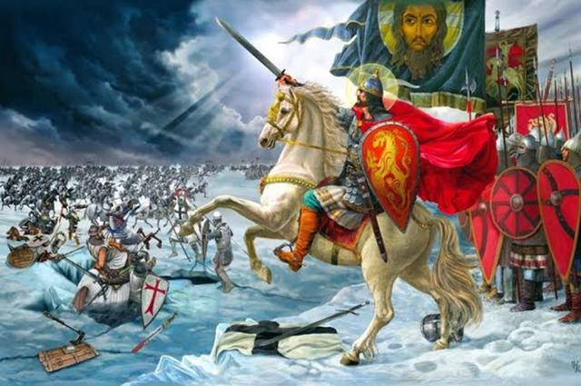 面对无法战胜的蒙古人，靠虚与委蛇获胜的亚历山大·涅夫斯基