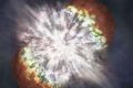 一颗巨大的恒星吃掉其死去的邻星 形成有史以来最明亮的超新星爆炸