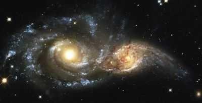 银河系与仙女座星系合并时，万亿恒星都不会相撞？其实那只是开始