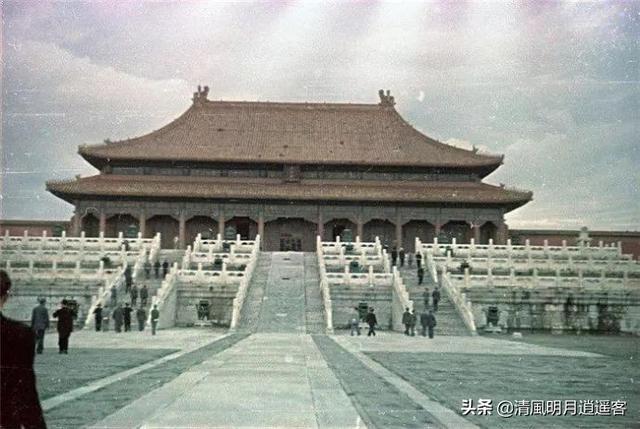 老照片：1949年北平解放时的故宫紫禁城