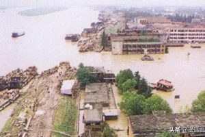 历史老照片：98年特大洪水，当年何其凶险
