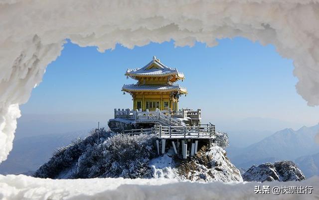 看雾凇何须去东北，雪后老君山，你知道有多美吗？