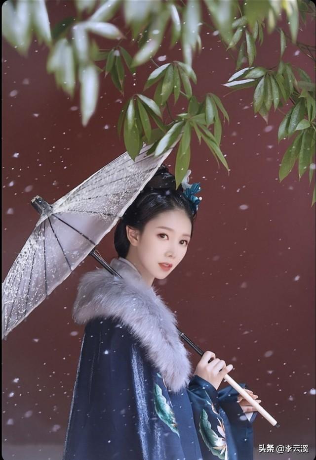 现代很远，古典很近。穿越唐诗去赏雪