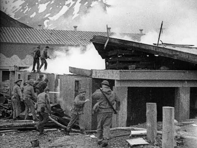 美日鏖战阿留申，日军自断后路上雪山，美军后勤摸鱼冻伤减员众多