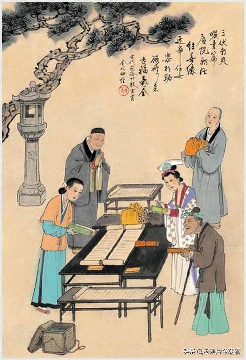 中国历史风俗100张连环画，画的真好，你都知道哪些呢？（收藏）