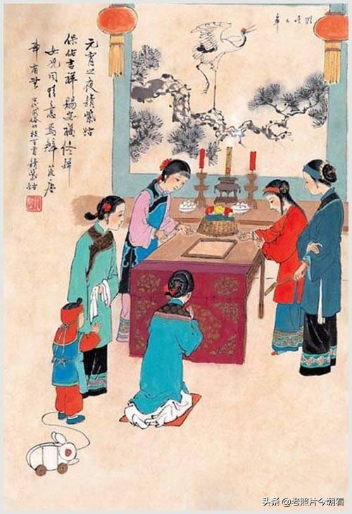 中国历史风俗100张连环画，画的真好，你都知道哪些呢？（收藏）