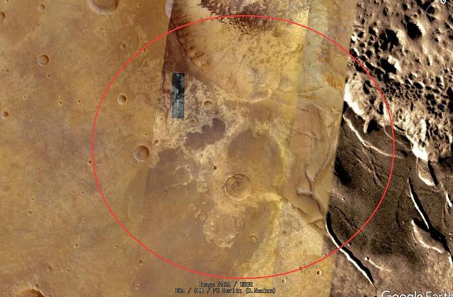 火星上也有像地球上一样山青水秀的地方？