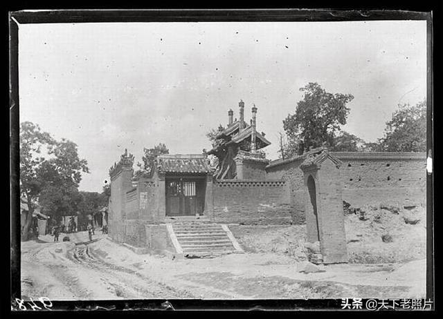 1907年河南洛阳老照片 110年前的白马寺关林庙洛阳桥