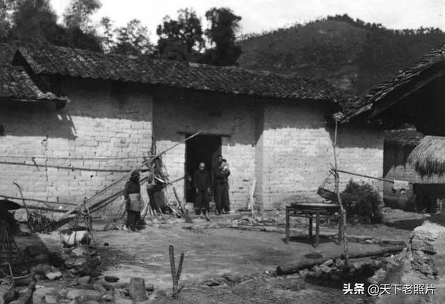 1930年代的广东云浮老照片 90年前的云浮街市及城乡风貌