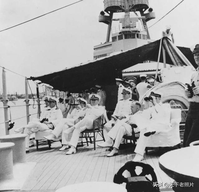 1937年美国海军巡洋舰旁观拍摄的上海淞沪会战全过程