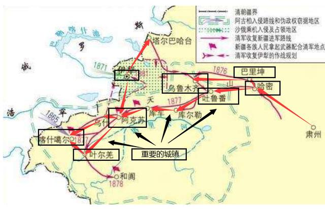 从清朝和中亚的哈萨克贸易，分析清朝对新疆道路建设的意义