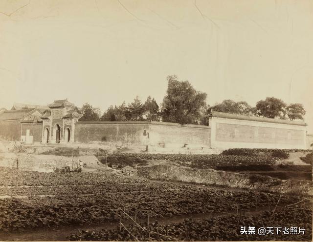 1900年的南京老照片 120年前的夫子庙西辕门太极阁明孝陵