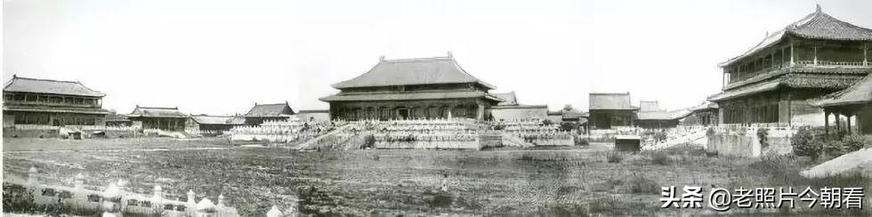 慈禧逃跑后，日本人进入紫禁城拍摄下了最为原始的紫禁城照片