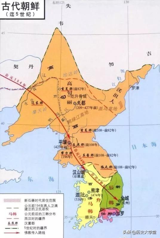 日本、朝鲜、越南的名字是怎么来的？都与古代中国有关