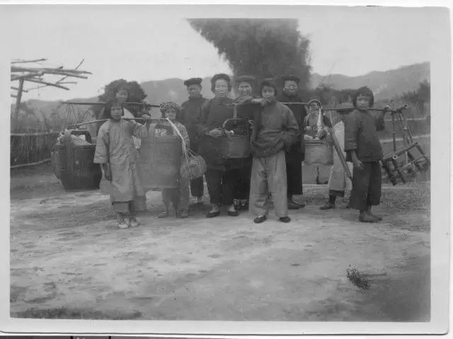 老照片：100多年前的各种中国婚礼