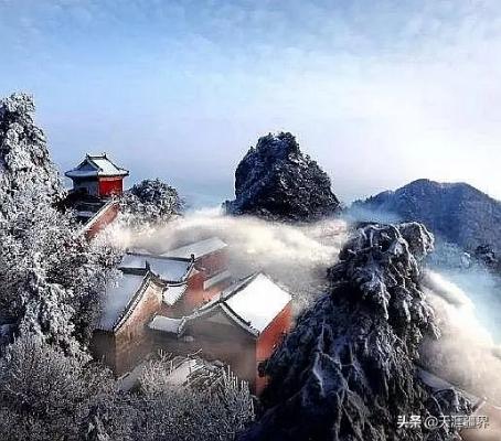 武当山，挡不住雪景的惊艳