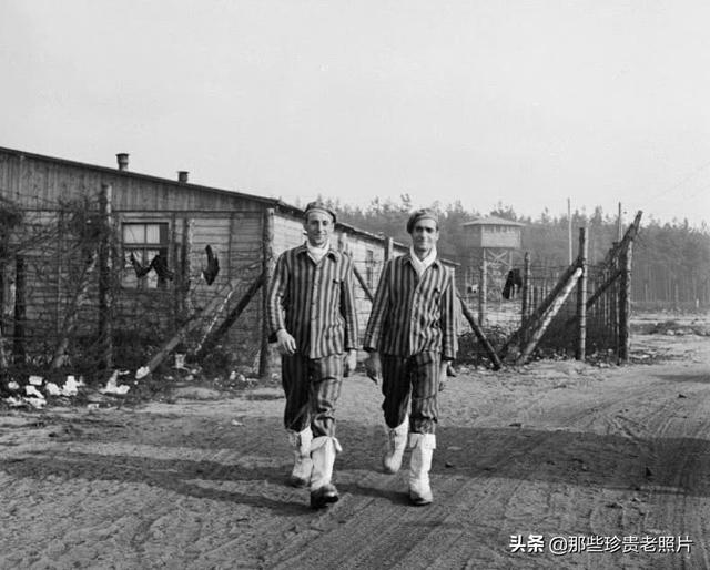 触目惊心！一组1945年拍摄的德国纳粹集中营的老照片-爱读书