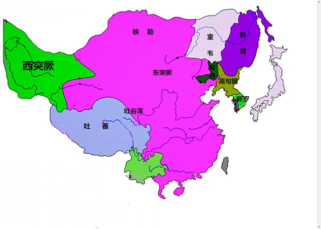 通过地图了解唐朝疆域变迁：一个庞大的帝国，最后竟然被肢解