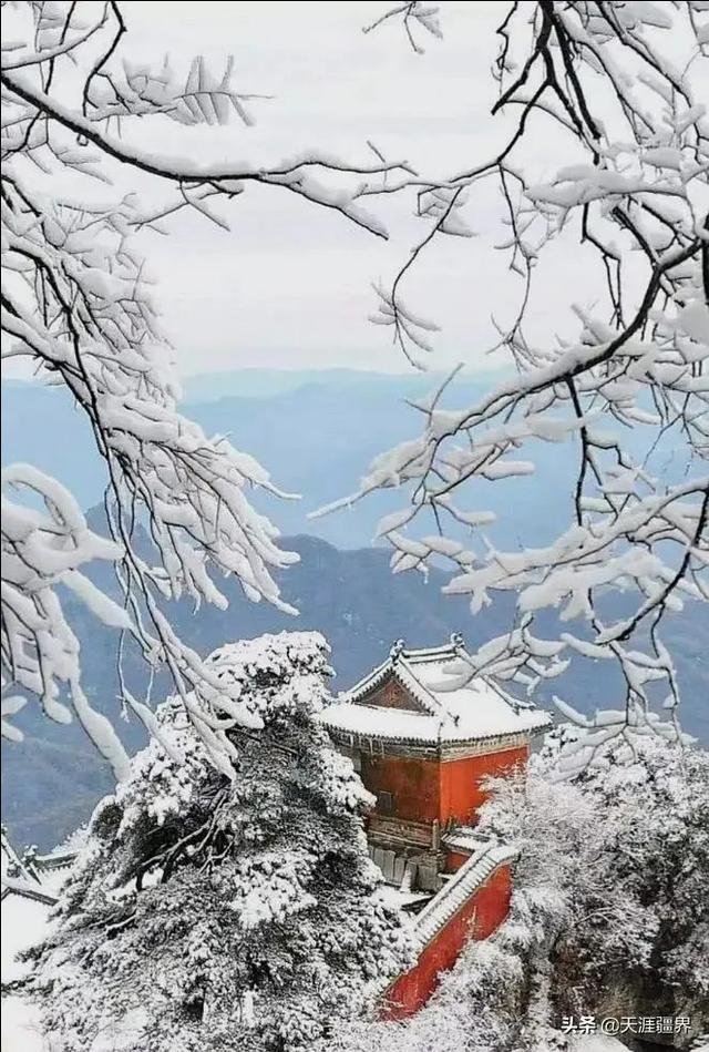 武当山，挡不住雪景的惊艳