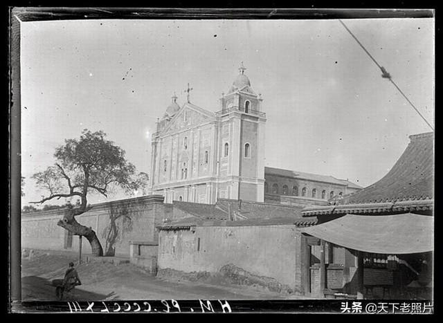 1907年太原府老照片 百年前的太原城隍庙九仙桥小五台