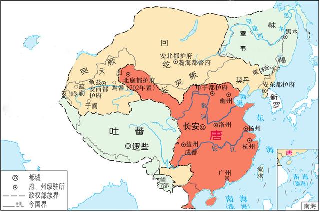 清朝的疆域版图是历代中最完美的，它是谭其骧版图中国论的基础