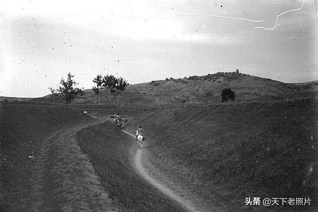 1907年山东邹县老照片 百年前的孟庙孟母林风光