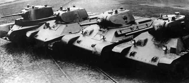 T—34坦克和它的兄弟们，1940—1945各型T-34坦克和它的辅助型号