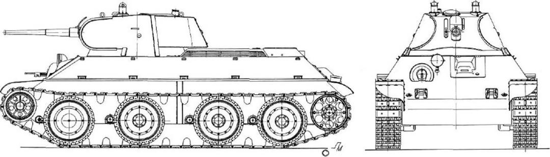 T—34坦克和它的兄弟们，1940—1945各型T-34坦克和它的辅助型号