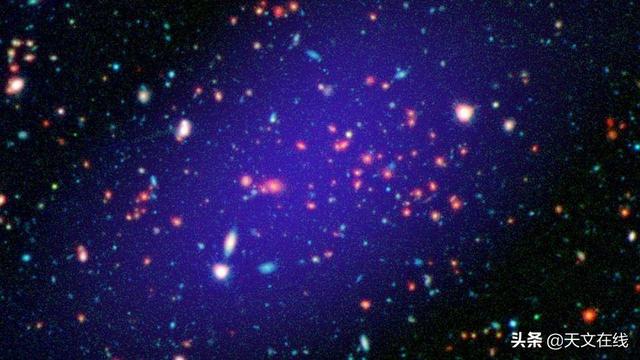 这是迄今为止发现的最庞大、最宏伟的遥远星系群