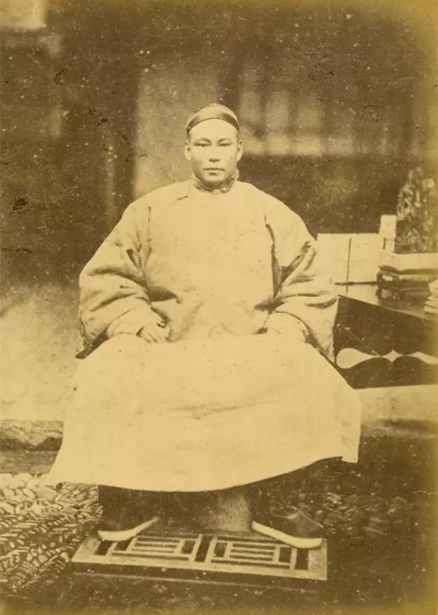 1874年武汉黄鹤楼真迹老照片，建于三国223年，毁于光绪1884年