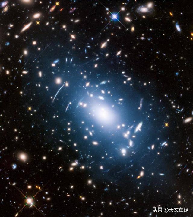 这是迄今为止发现的最庞大、最宏伟的遥远星系群