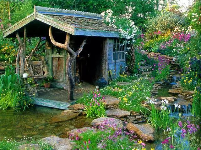 乡村庭院，融于灵魂的乡愁