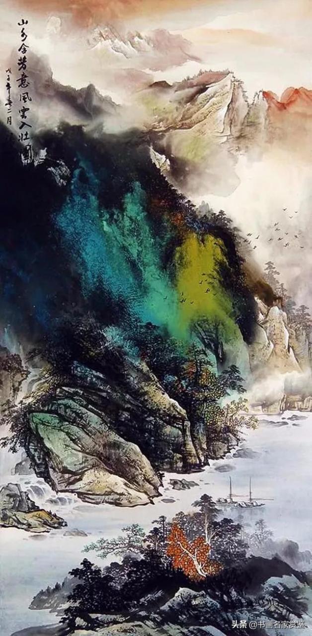上世纪画坛最具传奇色彩的国画大师——张大千 山水作品欣赏