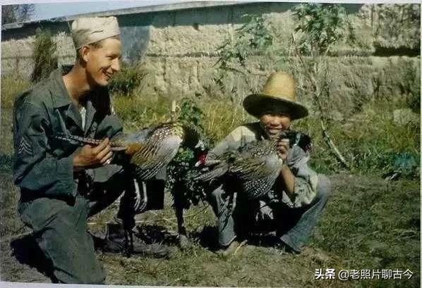 1945年，美国人拍摄的中国农村彩色修复照片