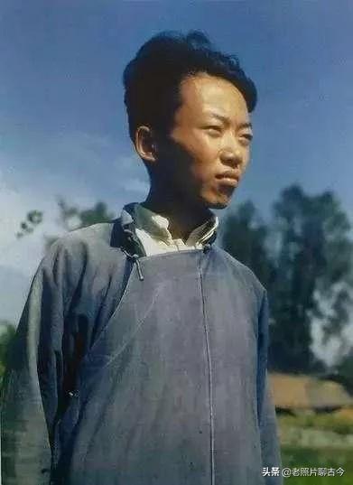 1945年，美国人拍摄的中国农村彩色修复照片